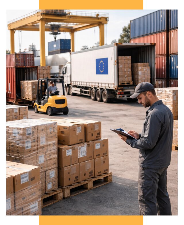 Доставка грузов из Европы от 12205 р., логистика СетСервис-Кль