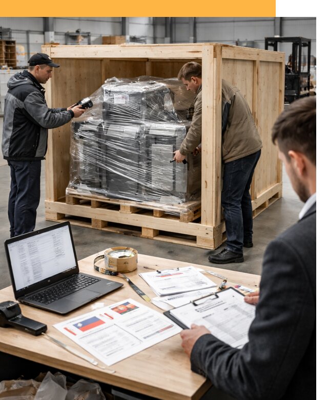 Доставка промышленного оборудования из США от 66112 руб