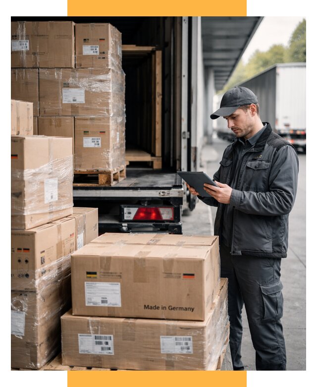 Доставка грузов из Германии от 45770 р. быстро - СетСервис-Кль