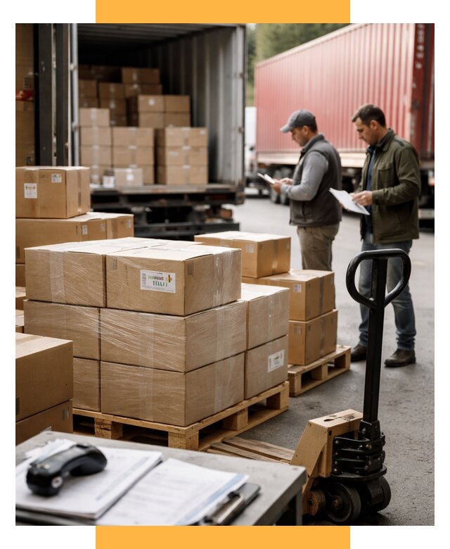 Доставка грузов из Италии в Россию от 18308 р. СетСервис-Кль