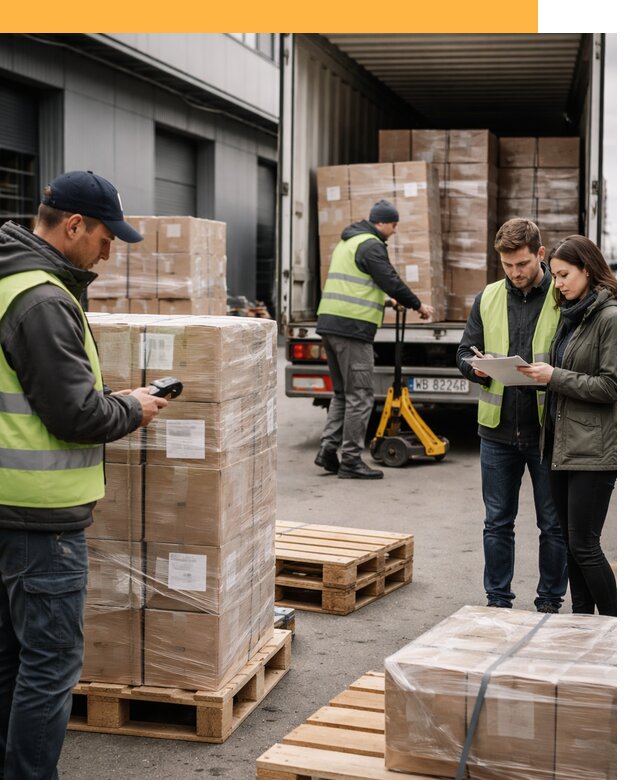 Доставка грузов из Польши: морем, авто и авиа от 7628