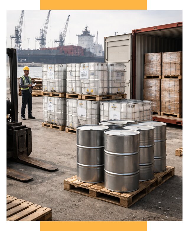 Доставка химического сырья из Индии от 254275 р. | СетСервис-Кль