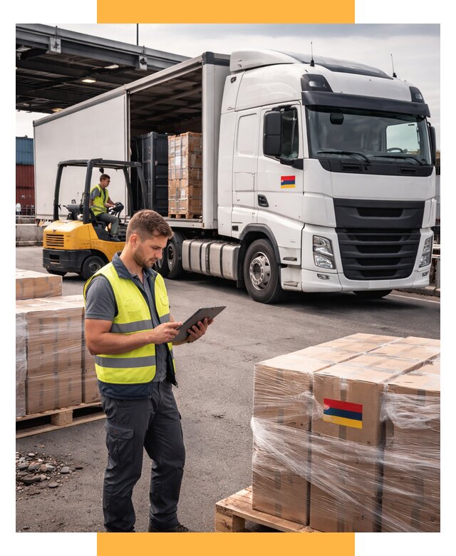 Автоперевозки из Армении от 96625 р. — услуги СетСервис-Кль