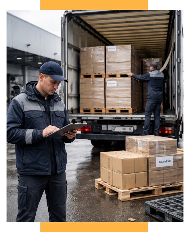 Доставка грузов из Беларуси от 15257 р. логистика СетСервис-Кль