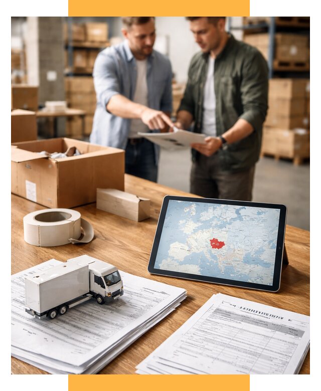 Доставка грузов в Чехию от 35599 р. - логистика СетСервис-Кль