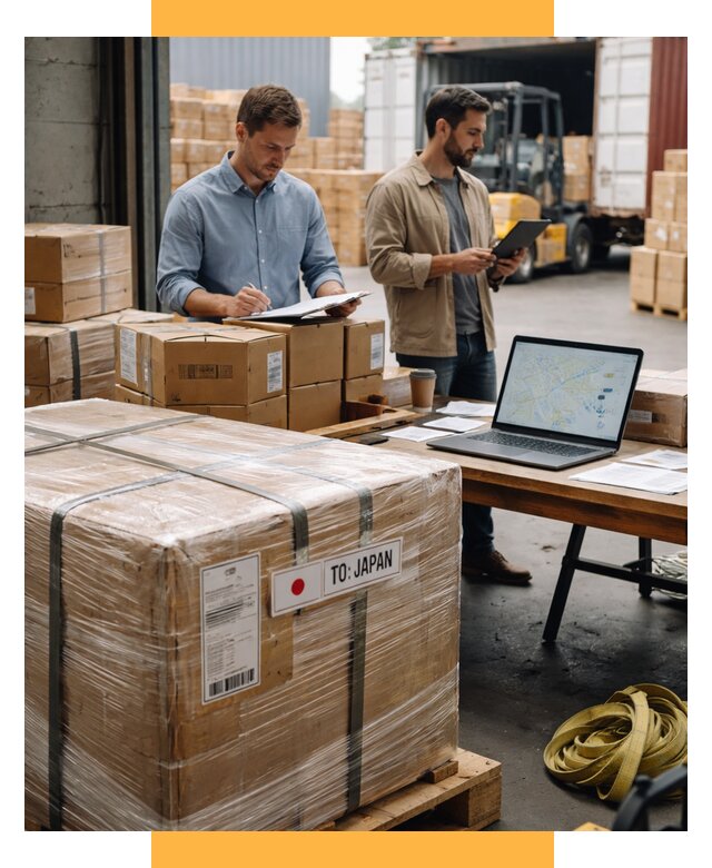 Доставка грузов в Японию от 25428 р., логистика СетСервис-Кль