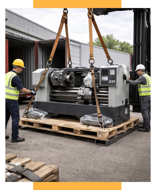 Перевозка станков и таможня от 61026 р. | СетСервис-Кль логистика