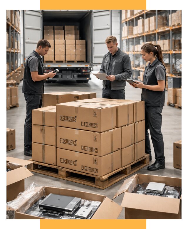 Перевозка электроники и таможня под ключ от 12714 р. | СетСервис-Кль