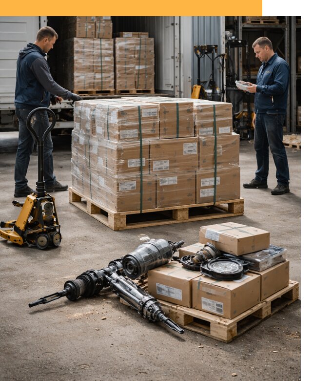 Международная перевозка автозапчастей по миру от 4577 руб