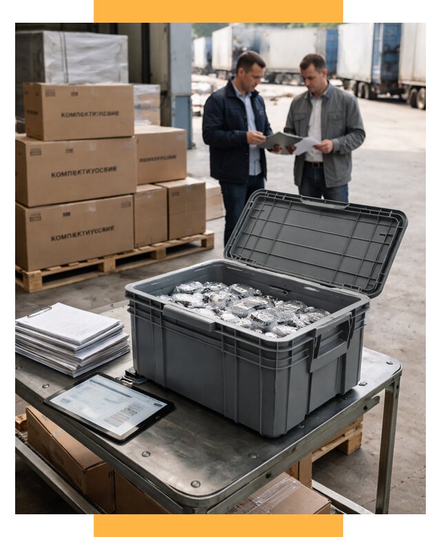 Перевозка комплектующих из Китая от 6611 р. | СетСервис-Кль