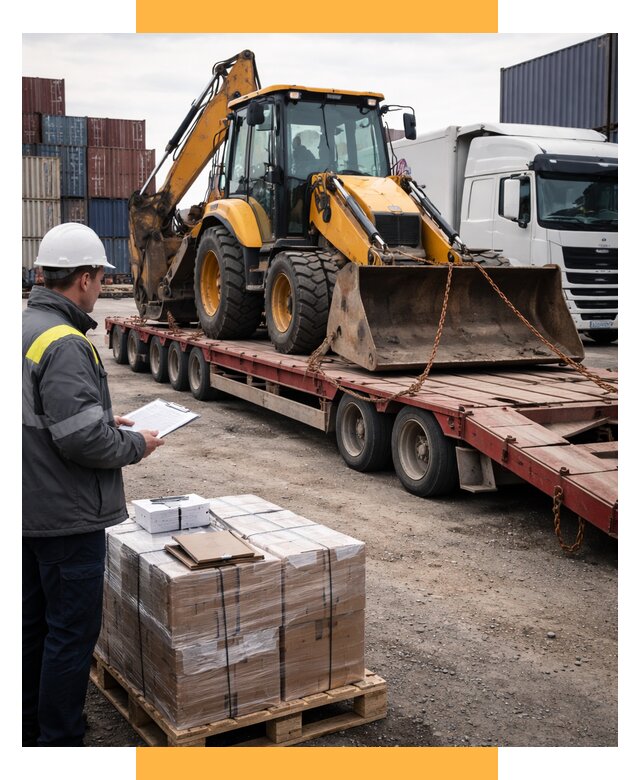 Международная перевозка спецтехники от 45770 р., СетСервис-Кль