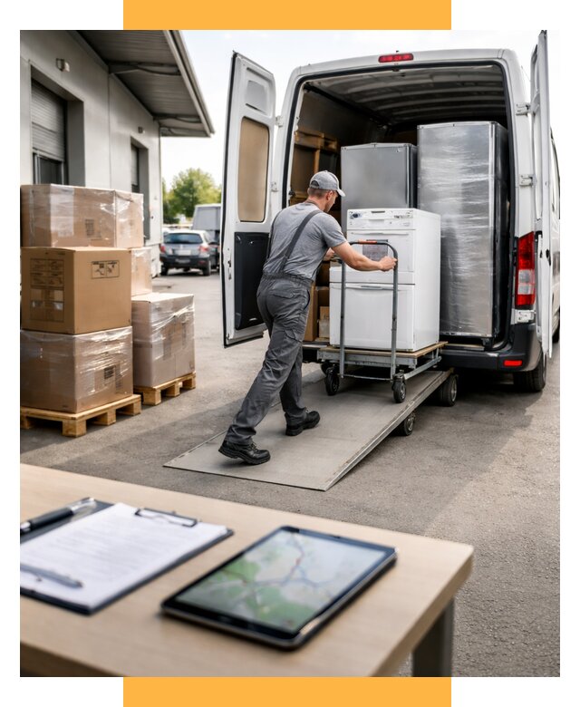 Перевозка бытовой техники от 6611 р. - логистика СетСервис-Кль