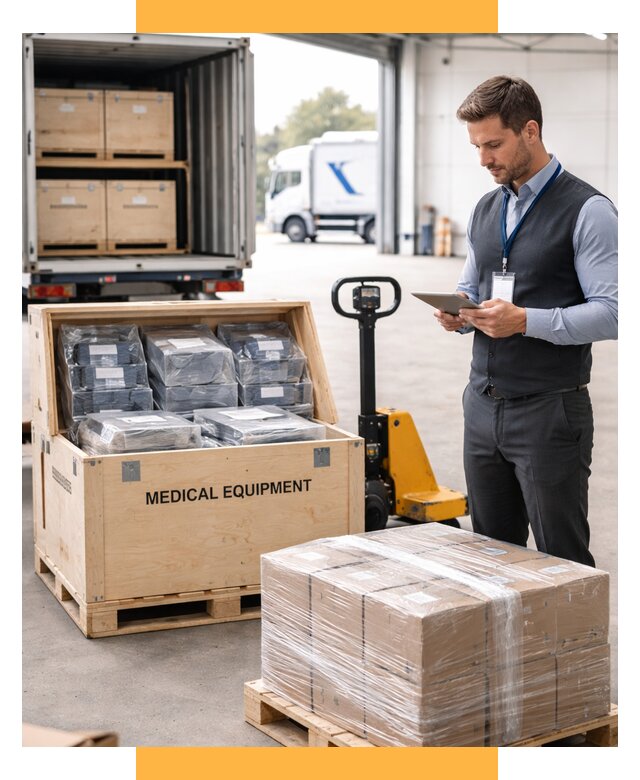 Перевозка медицинского оборудования от 15257 р. в СетСервис-Кль