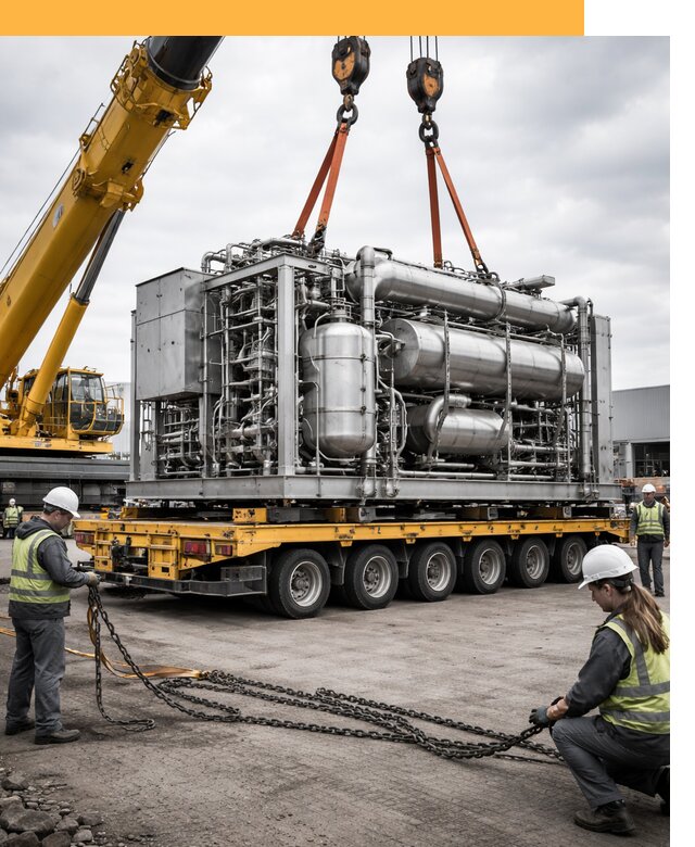 Перевозка тяжеловесных грузов по миру от 152565 руб