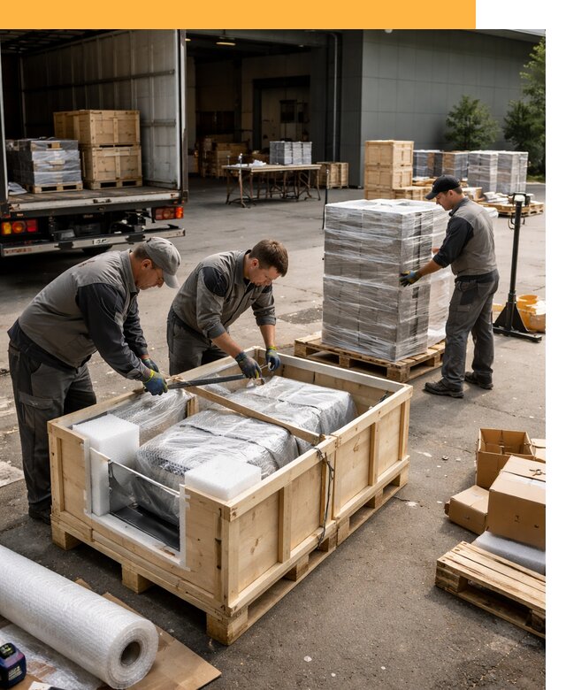 Перевозка выставочных грузов по миру от 25428 руб за м2 с таможней