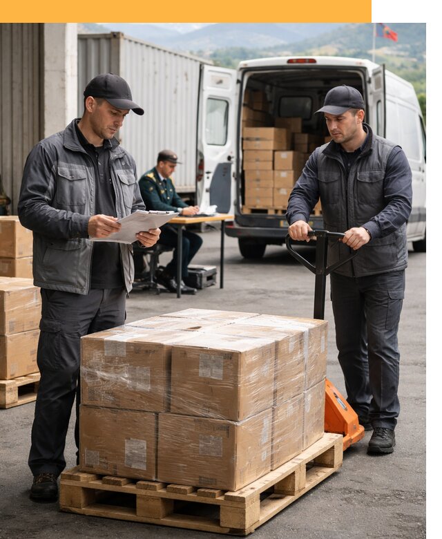 Доставка грузов через Армению, быстрая таможенная очистка от 25428