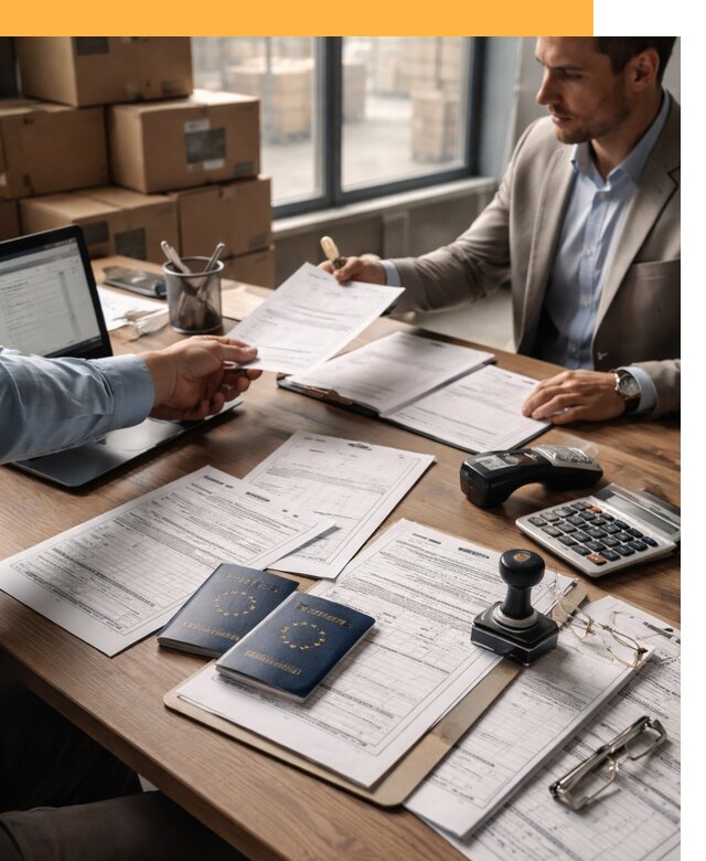 Таможенное оформление грузов из Европы от 8645 руб