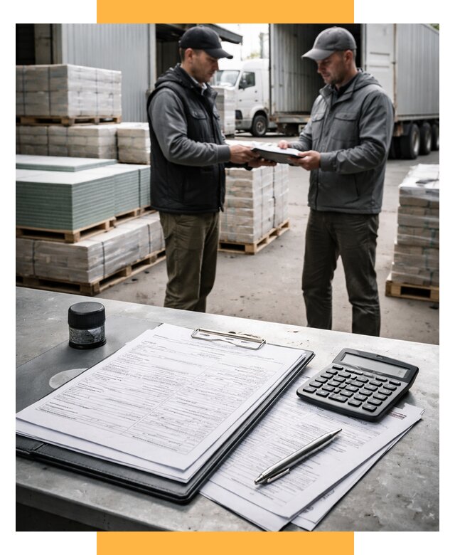 Таможенное оформление стройматериалов от 8645 р. | СетСервис-Кль