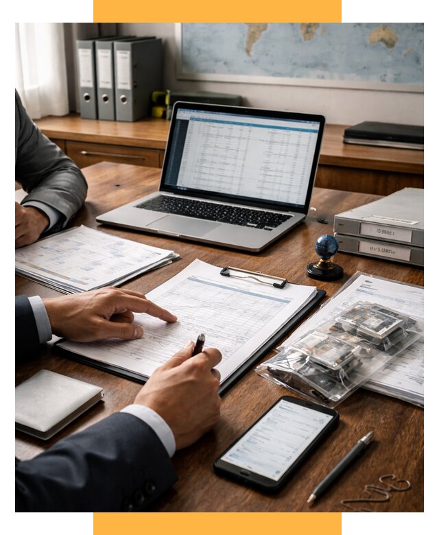 Проверка поставщика за рубежом от 8645 р. | СетСервис-Кль аудит