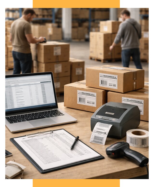 Маркировка импортных товаров от 4577 р. под ключ, СетСервис-Кль